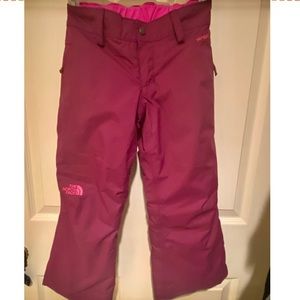 North Face Freedom Insulated Snow Pant (size Small 7/8) - VGUC